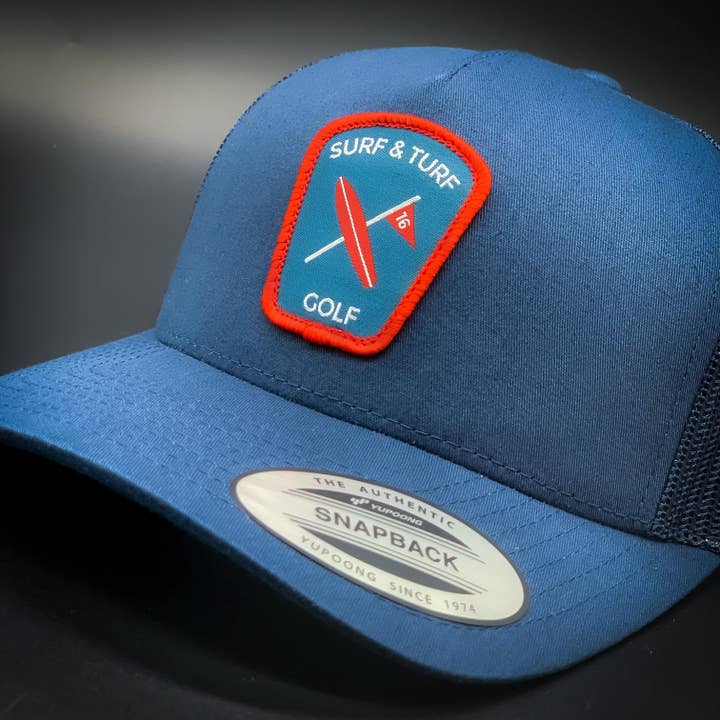 Surf and Turf Golf - Wholesale Trucker Hat - Unisex - Rodney Rebel1