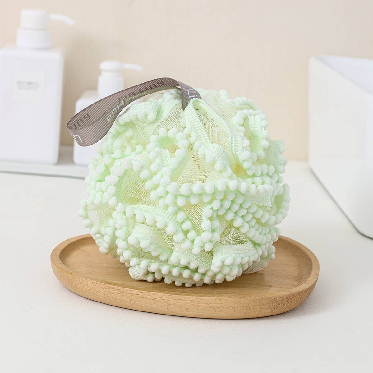 ACCITY - Wholesale Bath Pouf/Sponge - LARGE BATH POUF SUPER SOFT BATH POUF_CWMM33412