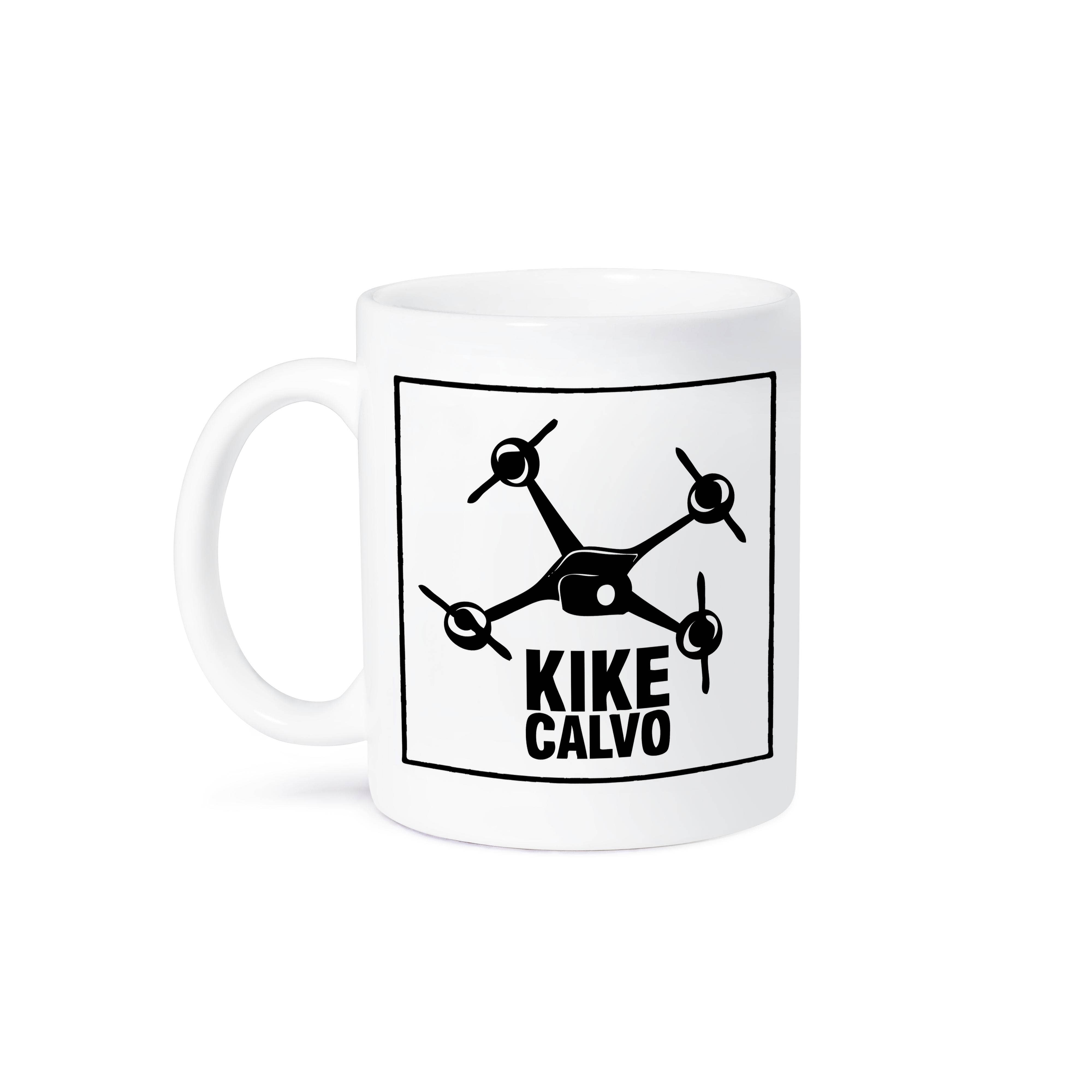 3dRose – wholesale Coffee mug – 3dRose, White and Black with Kike Calvo name , Mug8