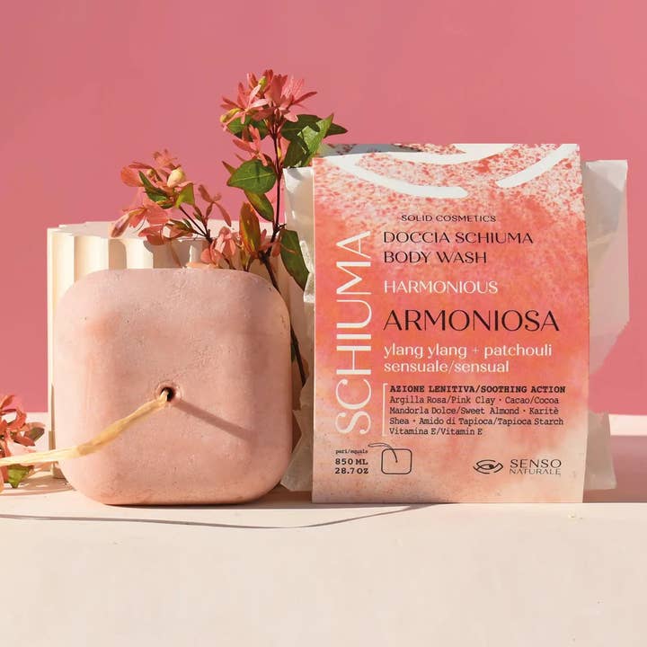 Fito Solid Shower Foam - Harmonious Clay for wholesale by SENSO NATURALE