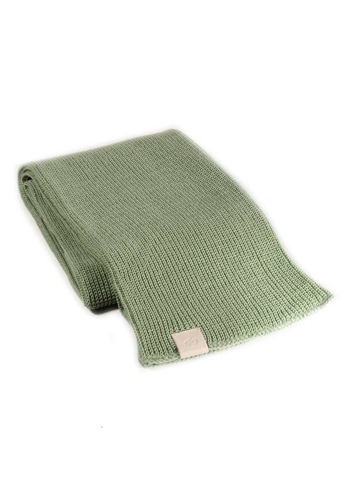 Foulard Boréal menthe for wholesale by ECOGRIFFE