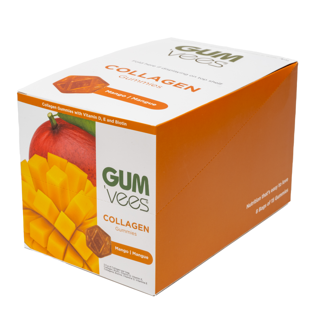 GUM'vees - Wholesale Gummy - Collagen Gummies - 15 gummies per Bag - Case of 10 Bags5
