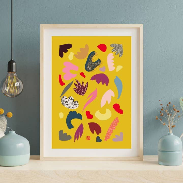 In Shape Art Print for wholesale by Dora Nola