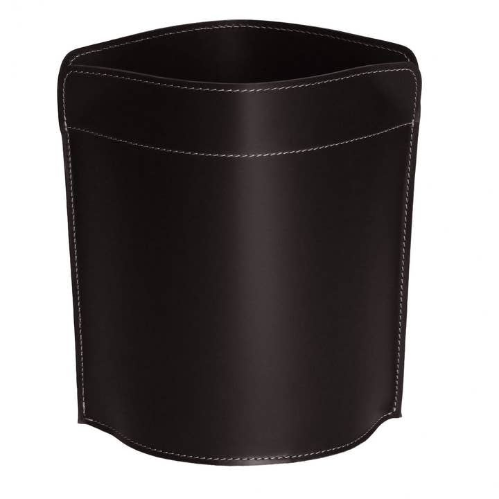 Cesto de lixo de couro Canistro por atacado de LIMAC Design