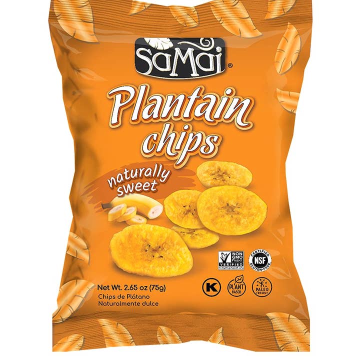 Samai Kochbananen-Chips Natürlich Süß 15/2,65oz für den Großhandel von L&F Universal Goods