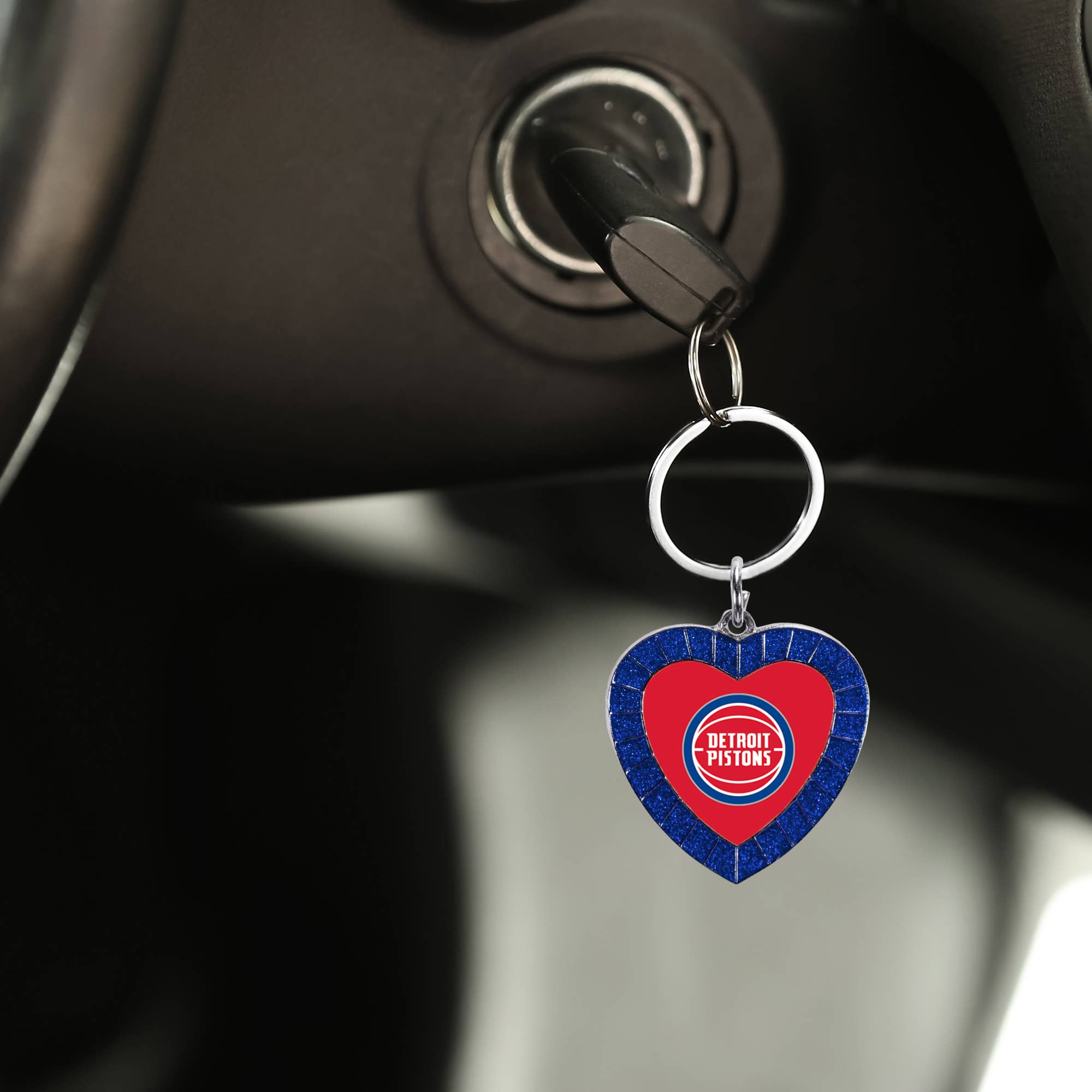 Rico Industries - Wholesale Keychain - Unisex - NCAA  Wisconsin-Stevens Point Pointers   Heart Keychain3