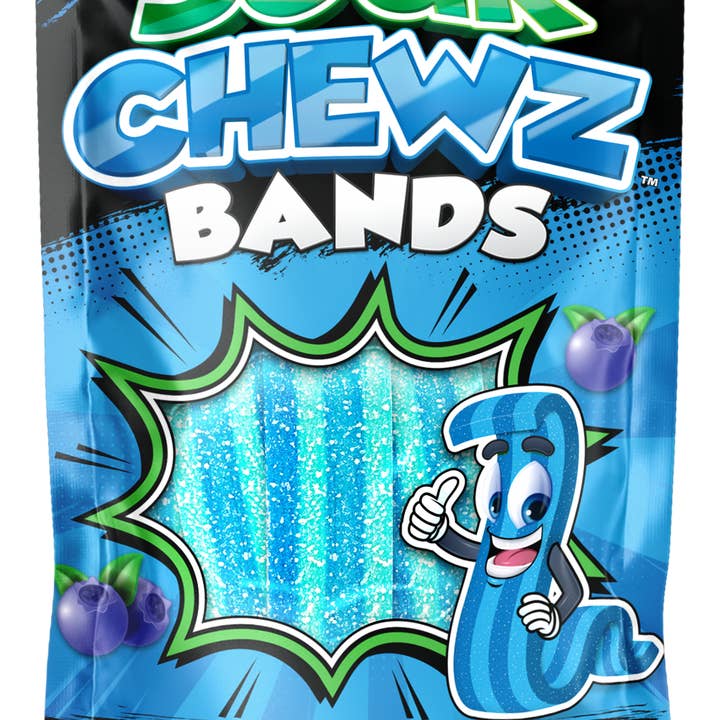Convenience Store Outfitters - Wholesale Gummy - Sour Chewz Bands Shipper 5.06