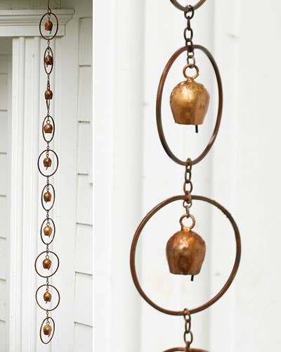 Ancient Graffiti - Wholesale Wind Chime - Flamed Bell Rain Chain