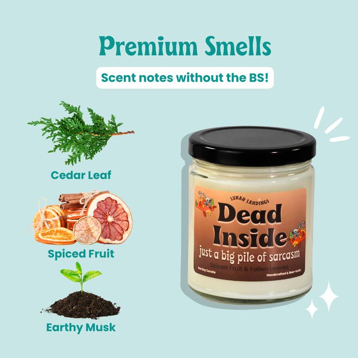 Lunar Landings - Vente Bougie en bocal - Bougie de soja Fallen Leaves3