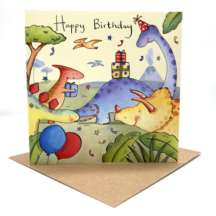 Birthday Card - Dinosaur and other Purchase Wholesale dinosaur card. Free Returns & Net 60 Terms on Faire trending on Faire.