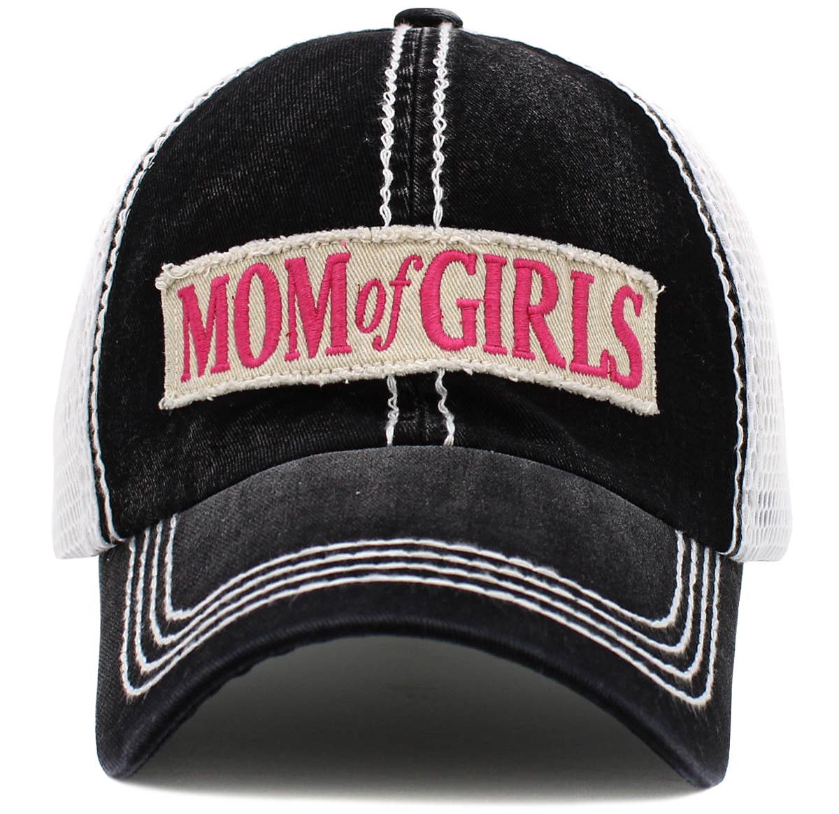 KBETHOS - Wholesale Trucker Hat - Women's - Mom Of Girls Vintage Ballcap0