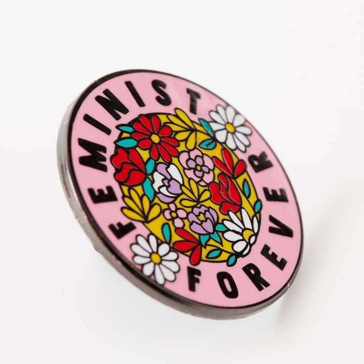 Punky Pins – wholesale Lapel pin/button – Feminist Forever Enamel Pin1