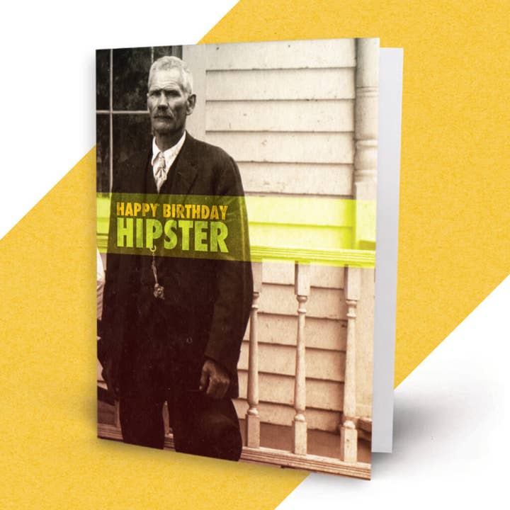 Middle Child Made - Wholesale Birthday Card - Hipster Card