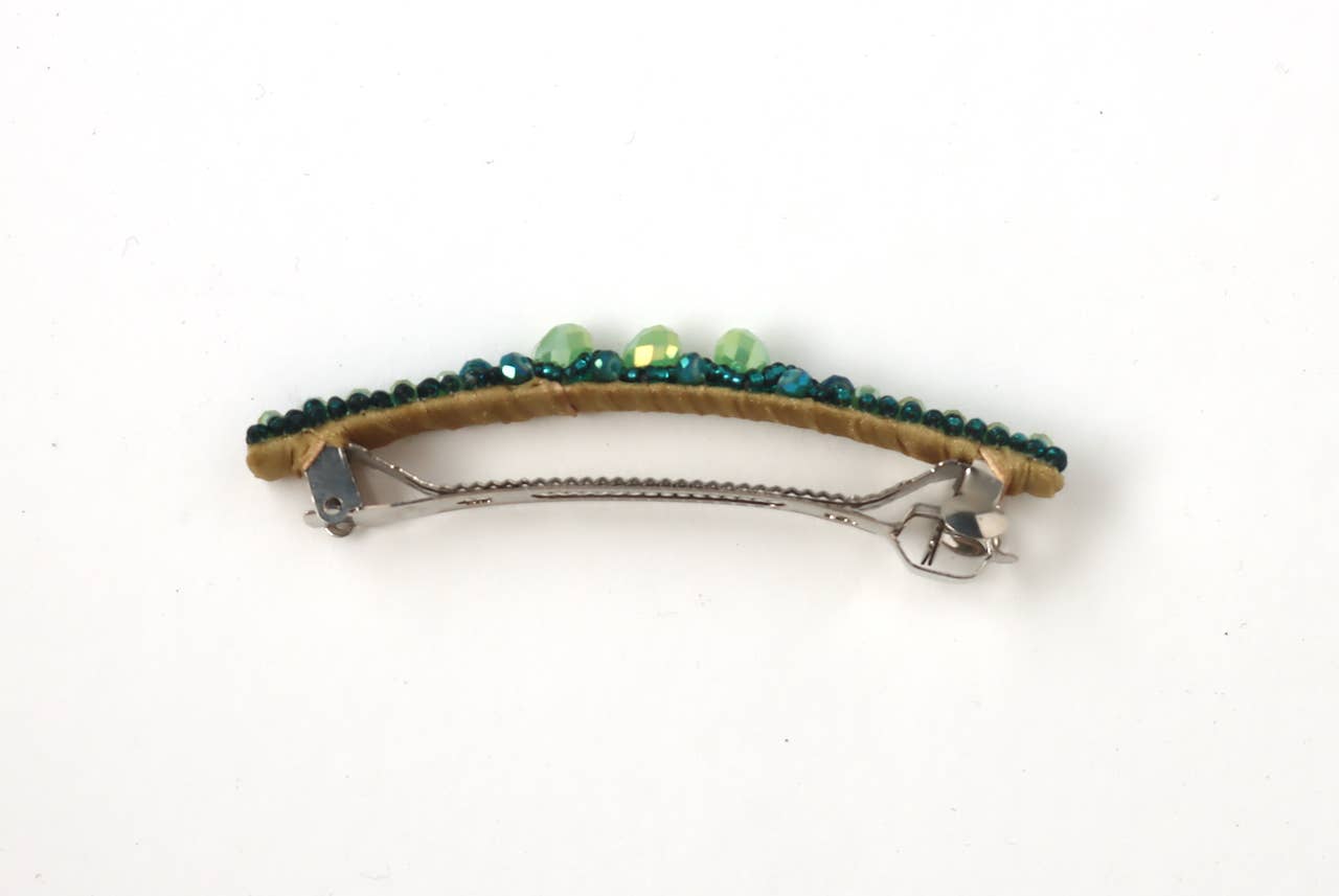 Kimono Clips - Wholesale Barrette - Women's - Crystal Beaded Barrette set of 25