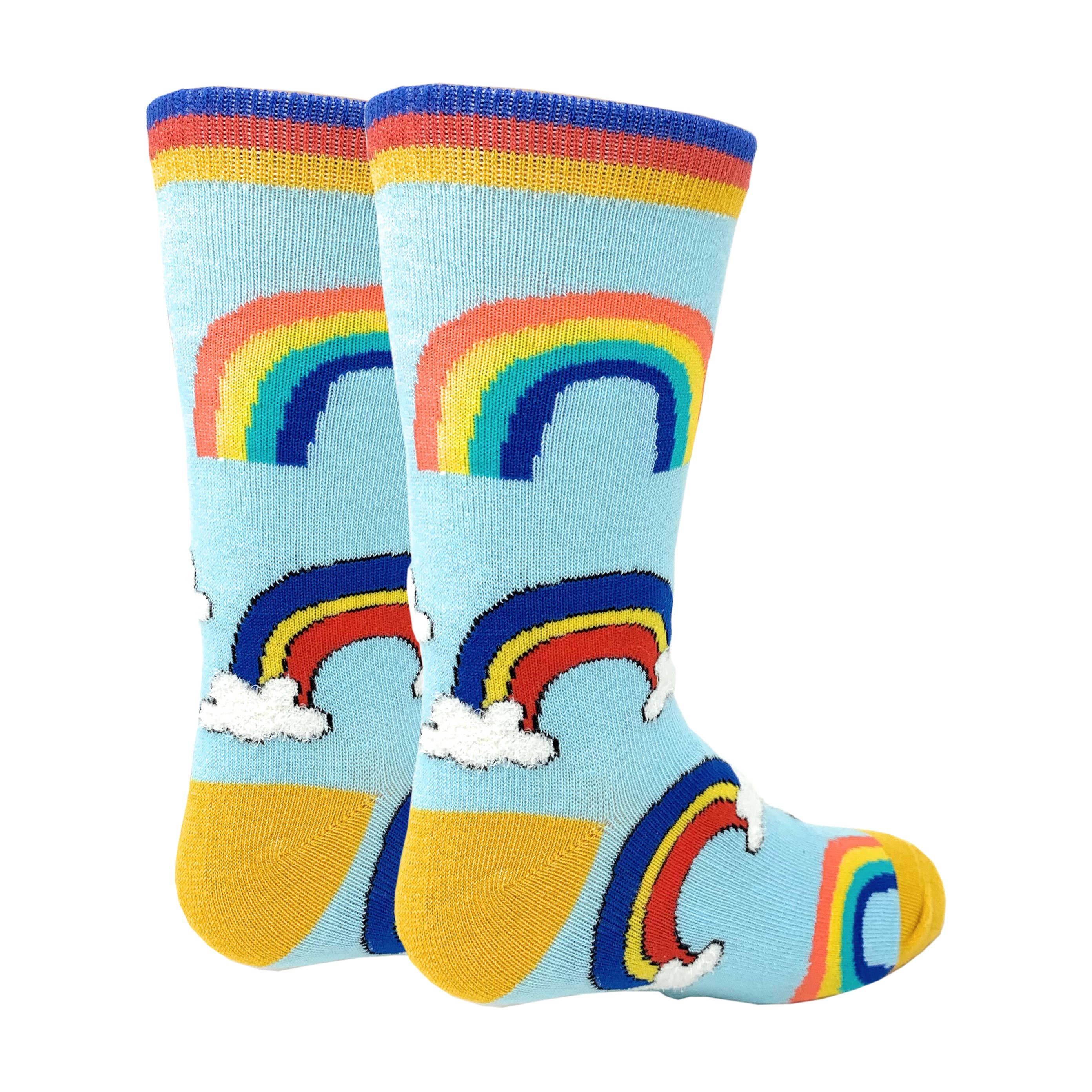 Oooh Yeah/Sock It Up/Oooh Geez Slippers - Venta al por mayor Calcetines - Niños - It's a Rainbow | Divertidos calcetines redondos de algodón para niños3