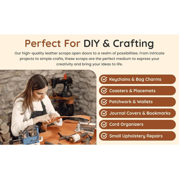 Tuzech Leather - Wholesale Craft Supplies - TUZECH Leather Scrap Large Pieces of Full Grain Leather5