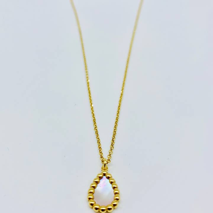 Maison Numero 12 - Wholesale Pendant/Charm Necklace - MADRE PERLA necklace1