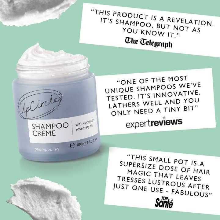 UpCircle Beauty Europe - Wholesale Haircare Set/Kit - Natural Vegan Eco Haircare Bundle with Rosemary & Coconut7