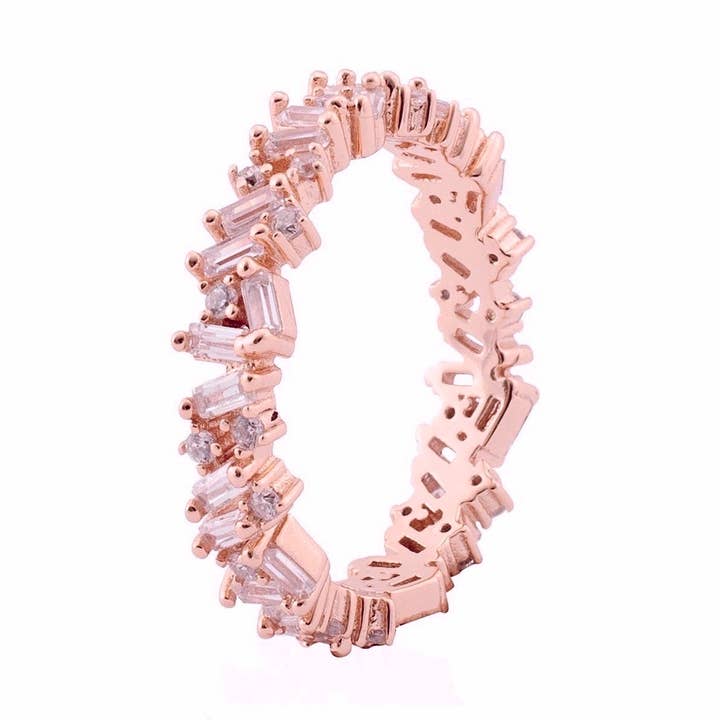 LORA EVIGHET RING - roséguld - LIMITED för wholesale av CLASSYANDFABULOUS Jewelry