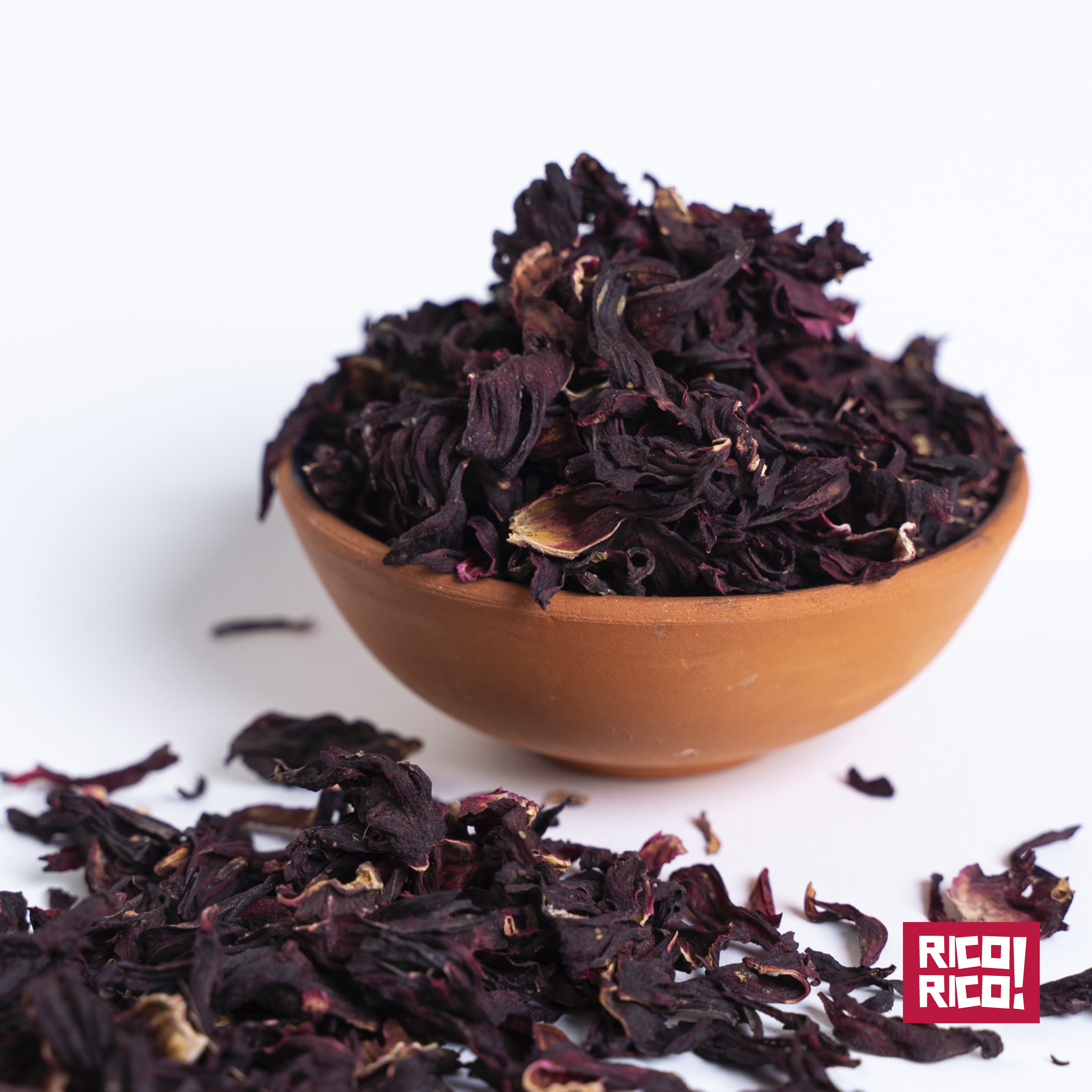 Rico Rico - Wholesale Loose Tea - Dried Hibiscus Flowers 4 oz5