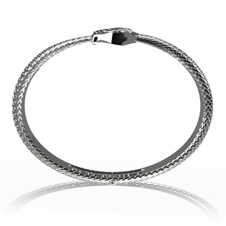 The Ouroboros Snake Cuff for wholesale by Perry Gargano