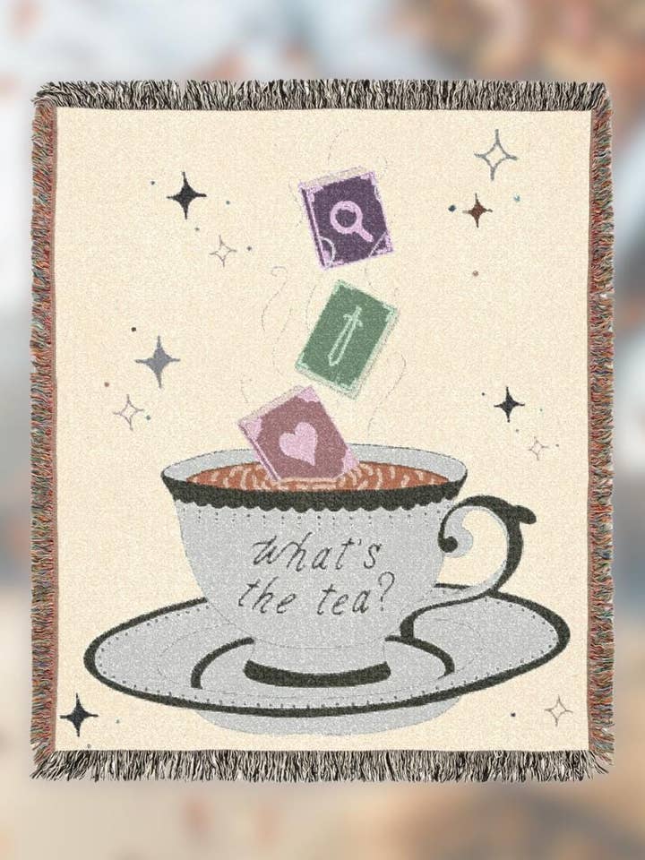 Vad är teet vävd filt för wholesale av Live Inside Pages Shop