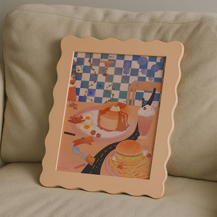 Nyaomikyu - Wholesale Art Print - Diner Cats Print1