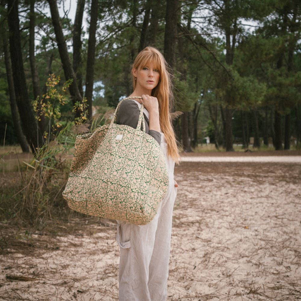 Bonheur du Jour – Großhandel Lebensmittel-/Einkaufstasche – Shopper-Tasche - Khaki Khaki3