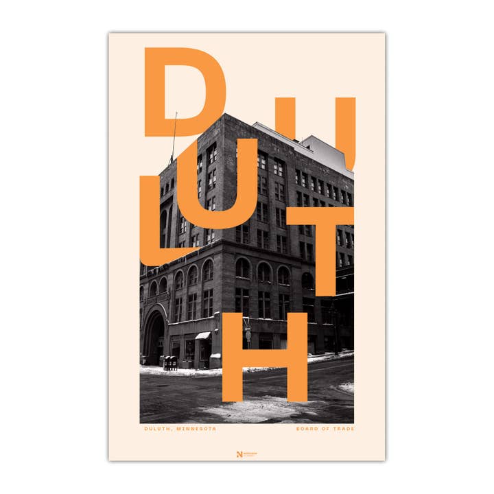 Duluth Poster for wholesale by Northern Goods