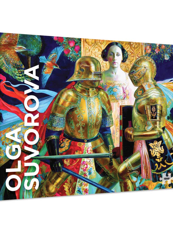 Olga Suvorova: Duellen 1000-brikkers puslespil for engroshandel hos Pomegranate