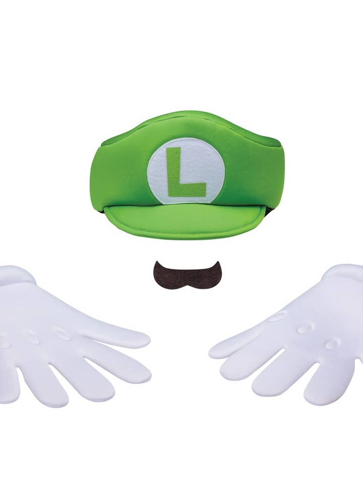 Super Mario™ - Kit Accessoires Luigi Elevated Classic Enfant pour la vente par P'tit Clown