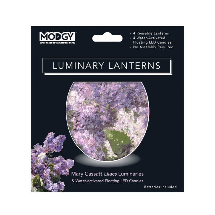 Modgy - Wholesale Lantern - Luminary Lantern - Mary Cassatt Lilacs3