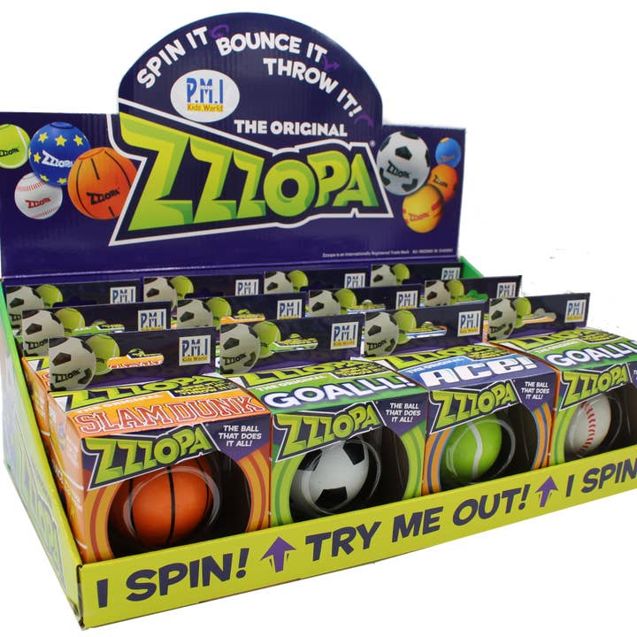 Zzzopa - World's only fidget spinning bouncy ball! for wholesale by MukikiM Toys & Games