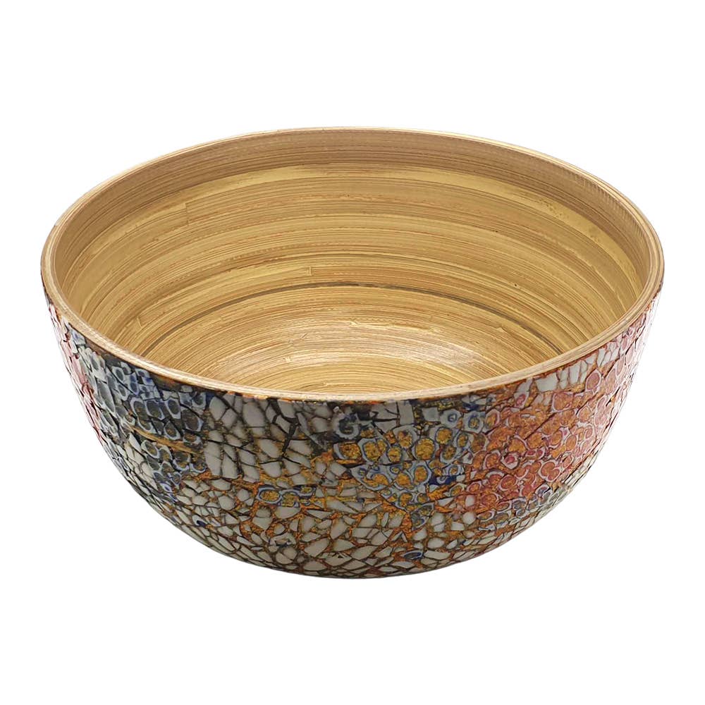 VIE - Wholesale Serve Bowl - Bamboo Salad Bowl, 23x10cm, with Matching Salad Servers21