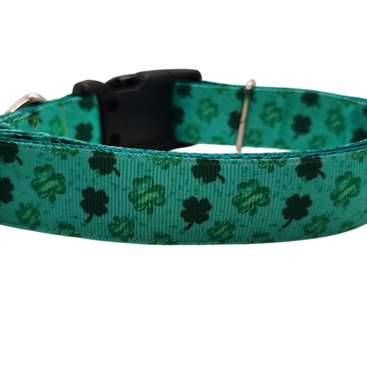 Doot's Pet LLC Collars For A Cause - Wholesale Pet Collar - Dog - Lucky Clover Nylon Dog Collar