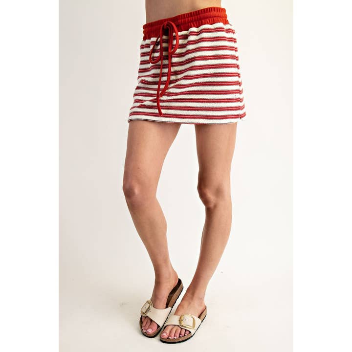 STYLE USA - Wholesale Skirt - Women's - NEW Striped Mini Skirt5