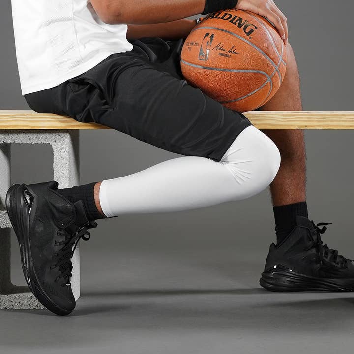 Blanc Manchon de jambe blanc basique en vente sur Faire1