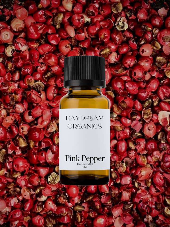 Pink Peppercorn Essential Oil for wholesale by Daydream Organics | Prairie Doctor Brand