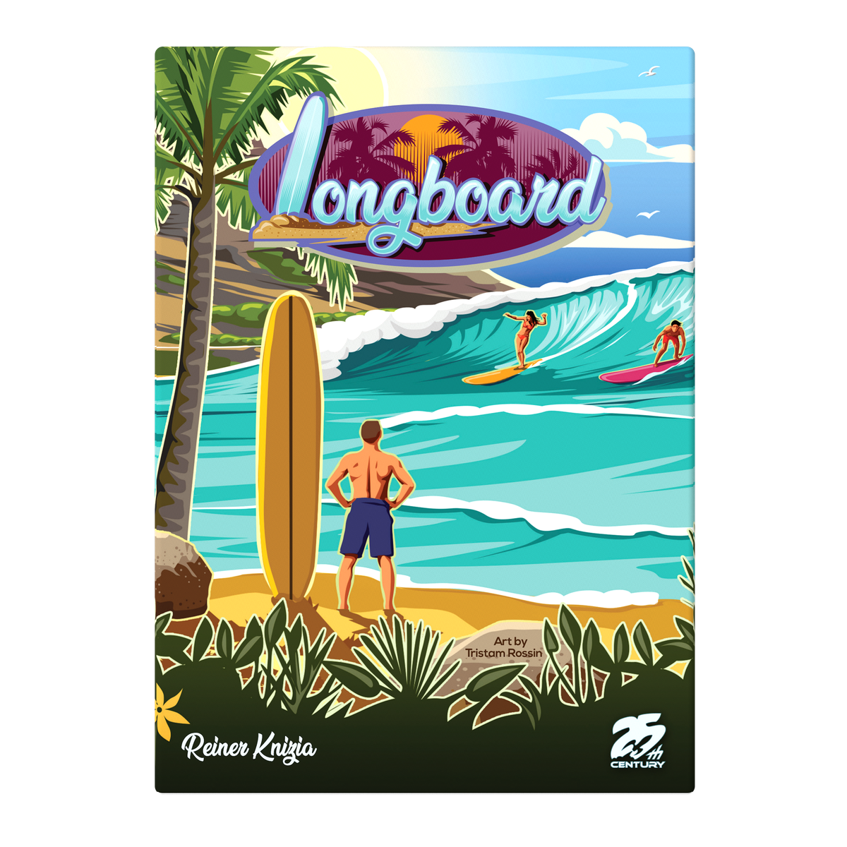 25th Century Games - Wholesale Board Game - Longboard Surfboard-Shaping Board Game9