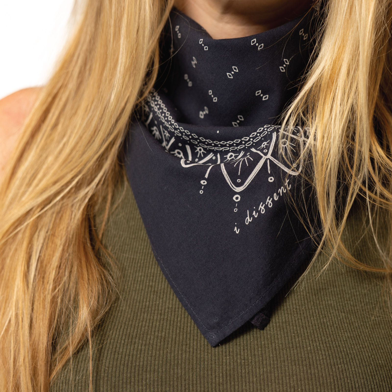 Jenni Earle - Wholesale Bandana - Dames - "I Dissent" Heritage Bandana – Ethisch Gemaakt in de VS3
