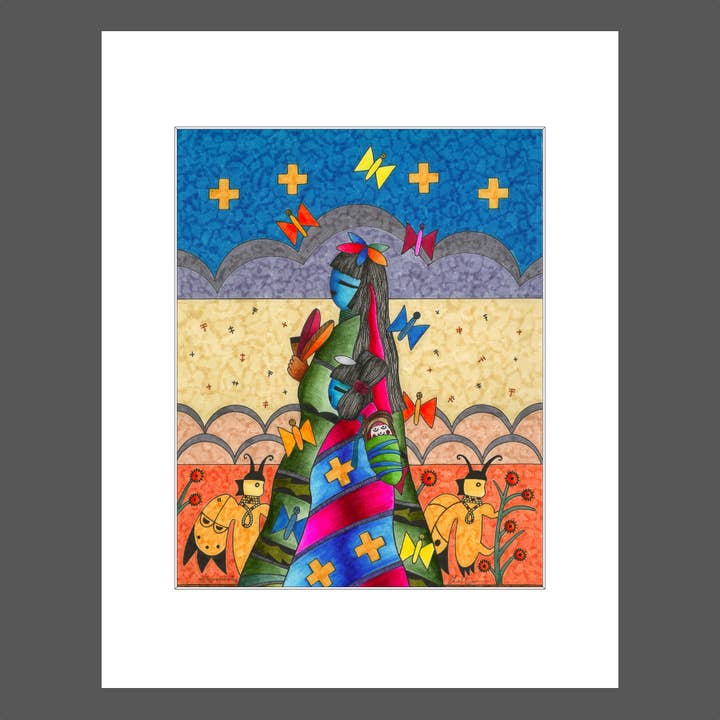 Fourth World Design - Wholesale Art Print - Singing Prayers1