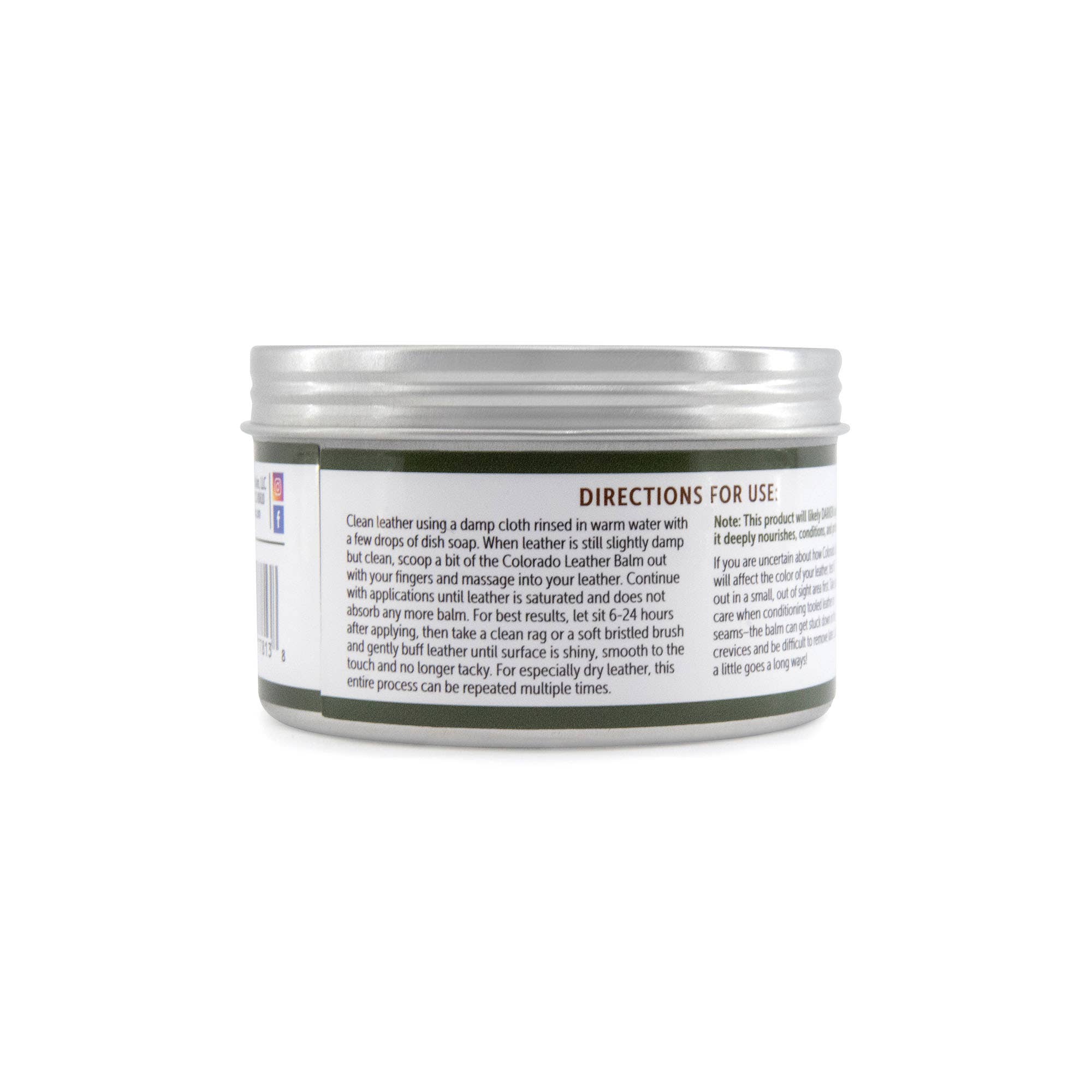 Colorado Natural Balms - Wholesale Leather Conditioner - Case 8oz- Colorado Leather Balm Orange Vanilla2