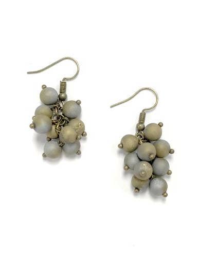 EGBSG - Earring Grape Bronze/Silver-Gold for wholesale by Sea Lily