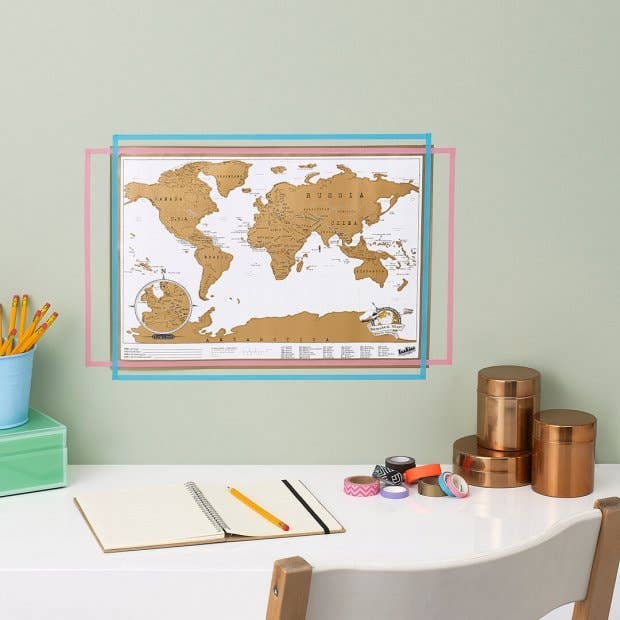 SUCK UK - Venta al por mayor Mapas - Scratch Map® - Edición de viaje original