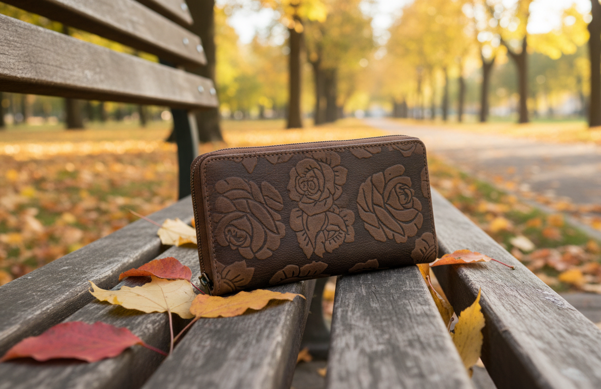 Alta Quero - Wholesale Crossbody Bag - Unisex - Embossed Rose (Crossbody and Wallet) - Valentine Day Special10