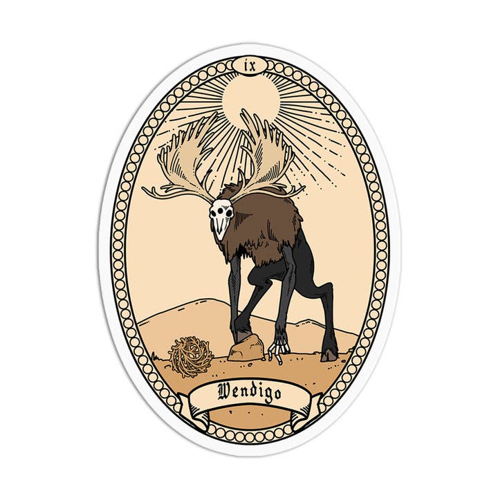 Girls Printing House - Wholesale Sticker - Wendigo Vinyl Textured Sticker0