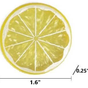 Pozbee - Wholesale Decorative Tabletop Object - 3 Small Artificial Lime Slices6