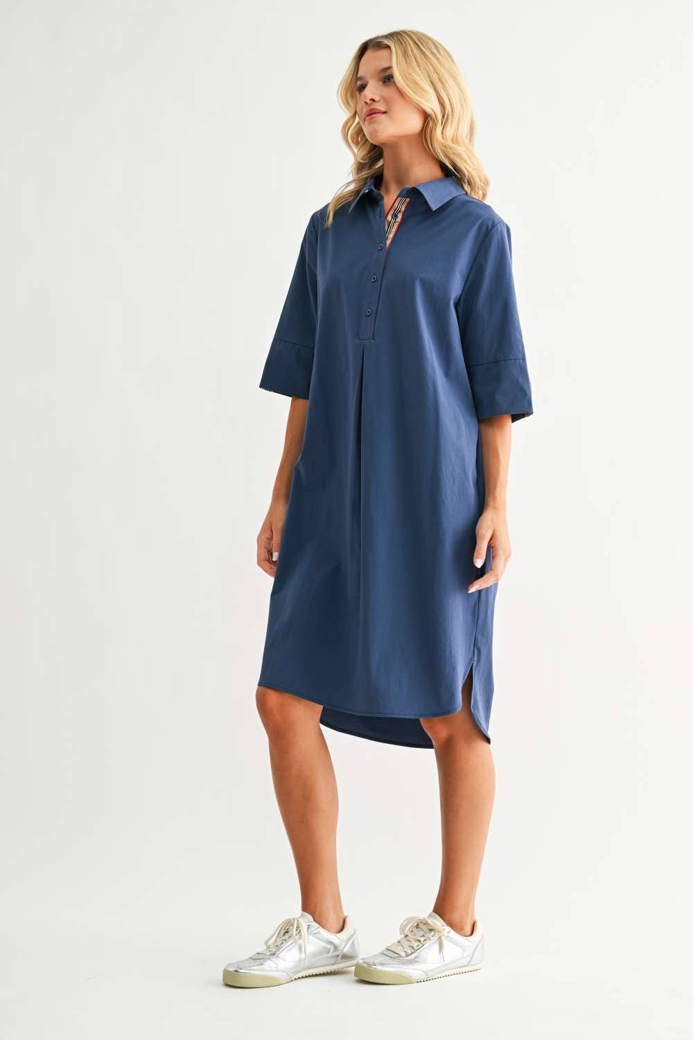 Joh Apparel - Wholesale Dress - Women's - Wendi Woven Tunic Dress60
