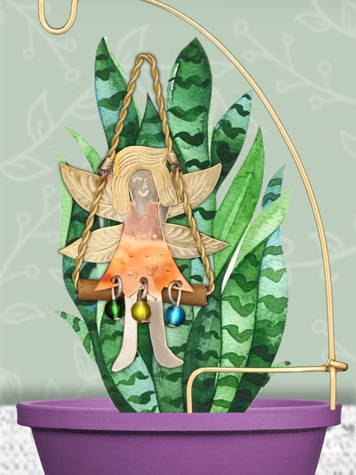 Porte-pot Garden Fairy pour la vente par Pilgrim Imports