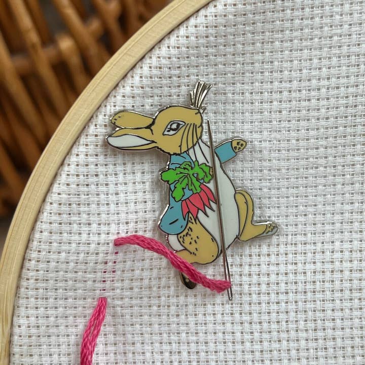 The Crafty Kit Company - Wholesale Embroidery/Cross Stitch Supplies - Beatrix Potter Needle Minder Peter Rabbit